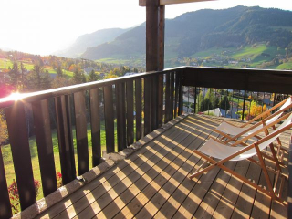 Megève Rochebrune - vue et exposition magnifiques