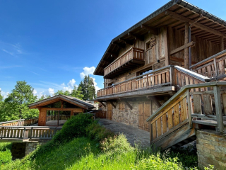 Chalet exceptionnel à Megeve - 15 couchages et espace Spa