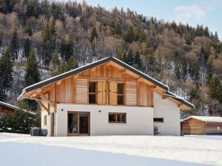 Chalet 4-étoiles pour 8 avec grand jardin proche de Saint-Gervais