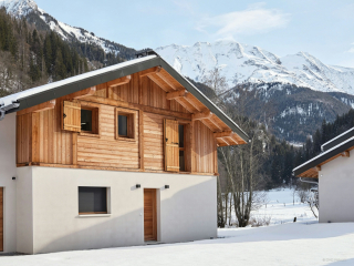 Chalet 4-étoiles pour 8 grand jardin proche de Saint-Gervais