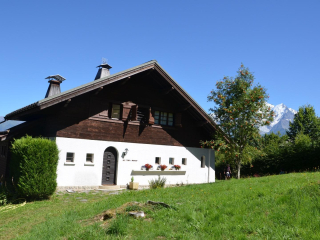 Chalet très chaleureux avec vue exceptionnelle sur Chaîne du Mt Blanc