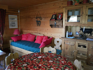 Princesse 100m des pistes - Appartement dans chalet typique