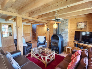 Chalet à MEGEVE 200 M2 pour 8 personnes 3 Chambres PROCHE CENTRE ET PISTES  - FIBRE OPTIQUE 