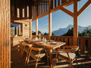 Superbe chalet pour 12 avec sauna, jacuzzi et home cinéma